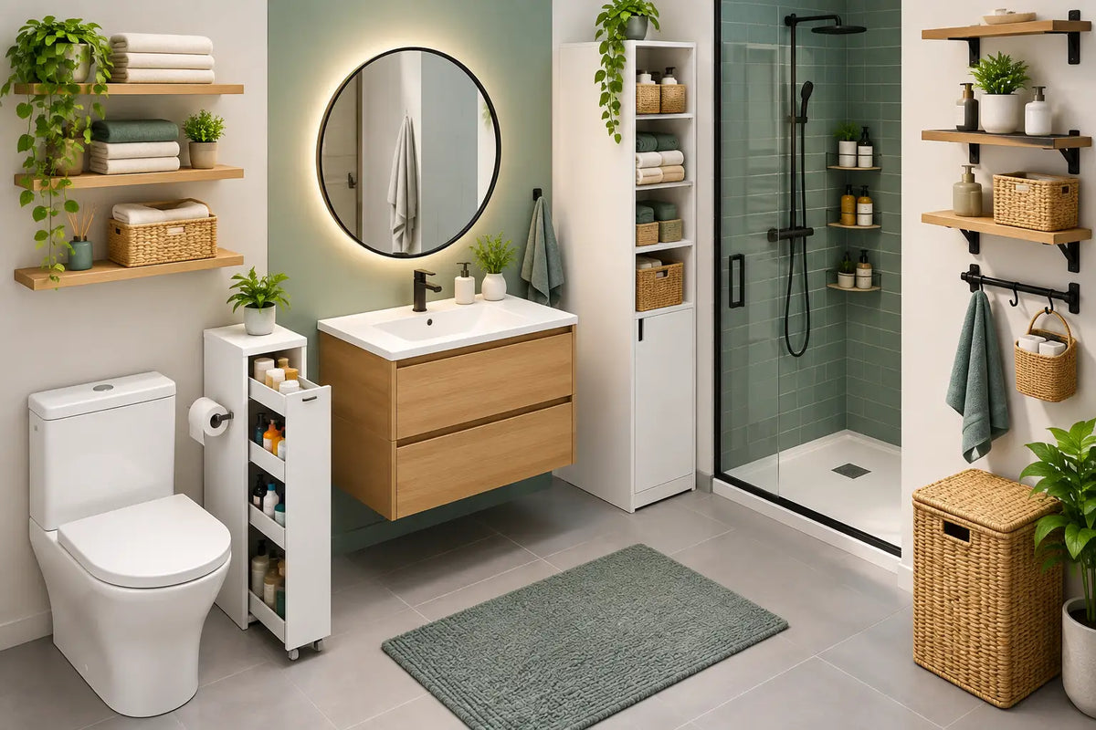 15 Space Saving Bathroom Storage Ideas That Work
