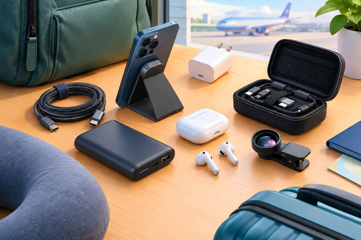 9 Phone Accessories for Travel That Earn Space